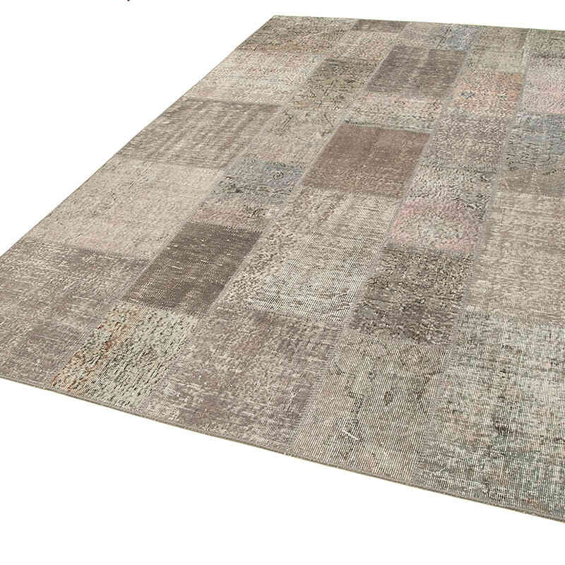 Patchwork El Dokuma Halı - 200 cm x 297 cm - K0064019