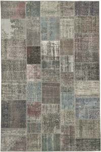 Patchwork El Dokuma Halı - 197 cm x 300 cm