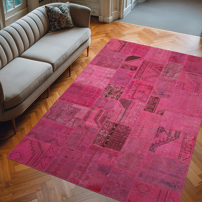 Alfombra Turca de Retazos - 207 cm x 299 cm - K0064031