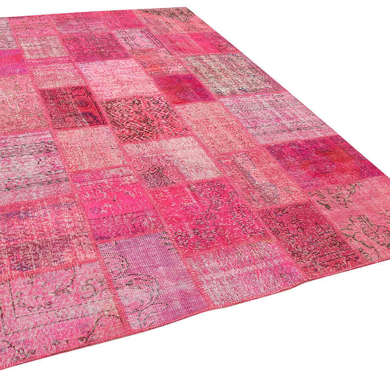Patchwork El Dokuma Halı - 205 cm x 300 cm - K0064038