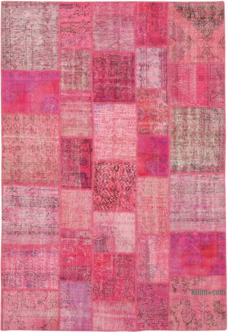 Patchwork El Dokuma Halı - 205 cm x 300 cm - K0064038