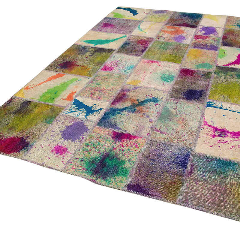 Alfombra Turca de Retazos - 204 cm x 308 cm - K0064043