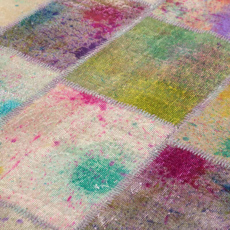 Alfombra Turca de Retazos - 204 cm x 308 cm - K0064043