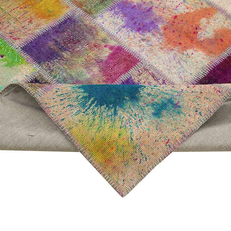 Alfombra Turca de Retazos - 204 cm x 308 cm - K0064043