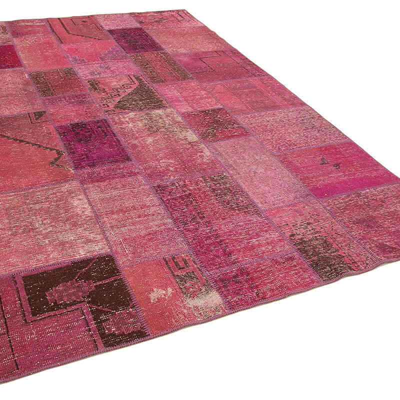 Patchwork El Dokuma Halı - 196 cm x 299 cm - K0064047