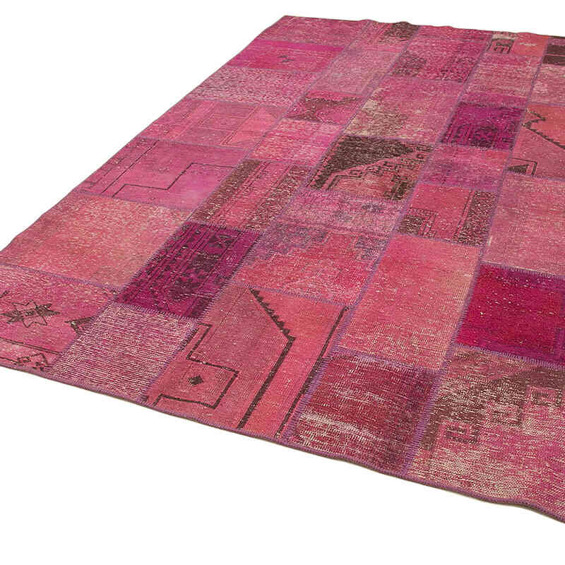 Patchwork El Dokuma Halı - 196 cm x 299 cm - K0064047