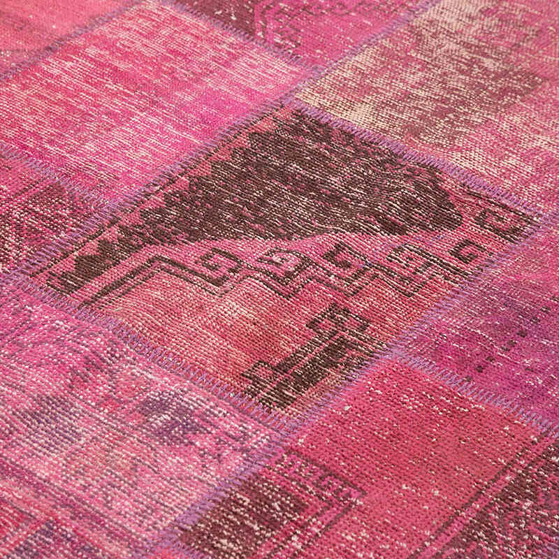 Patchwork El Dokuma Halı - 196 cm x 299 cm - K0064047