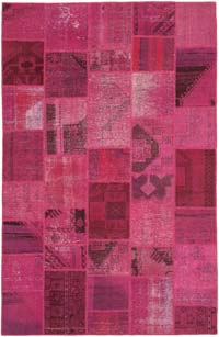 Patchwork El Dokuma Halı - 198 cm x 302 cm