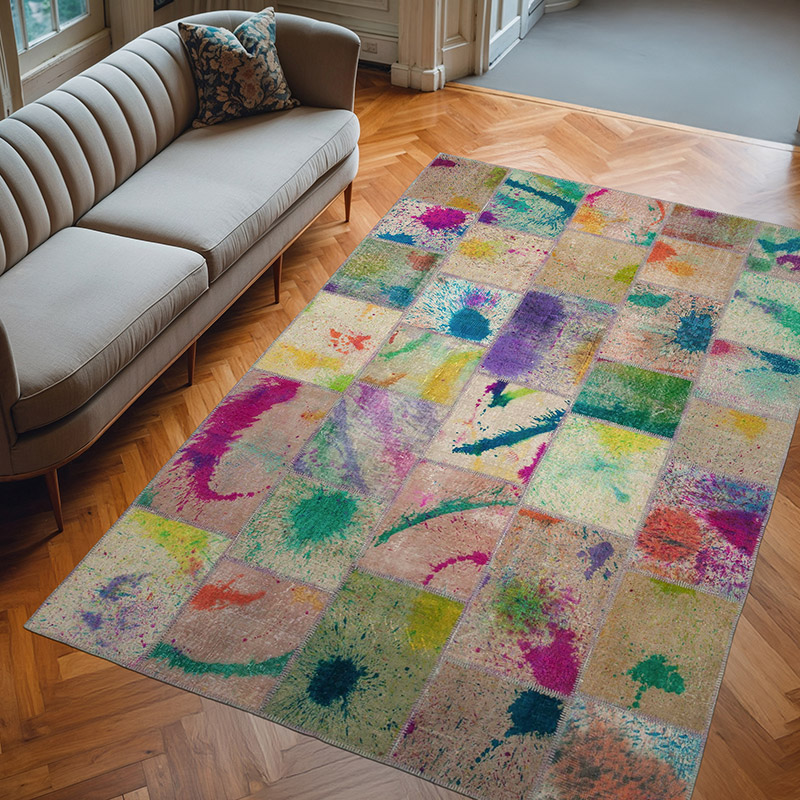 Alfombra Turca de Retazos - 200 cm x 303 cm - K0064053