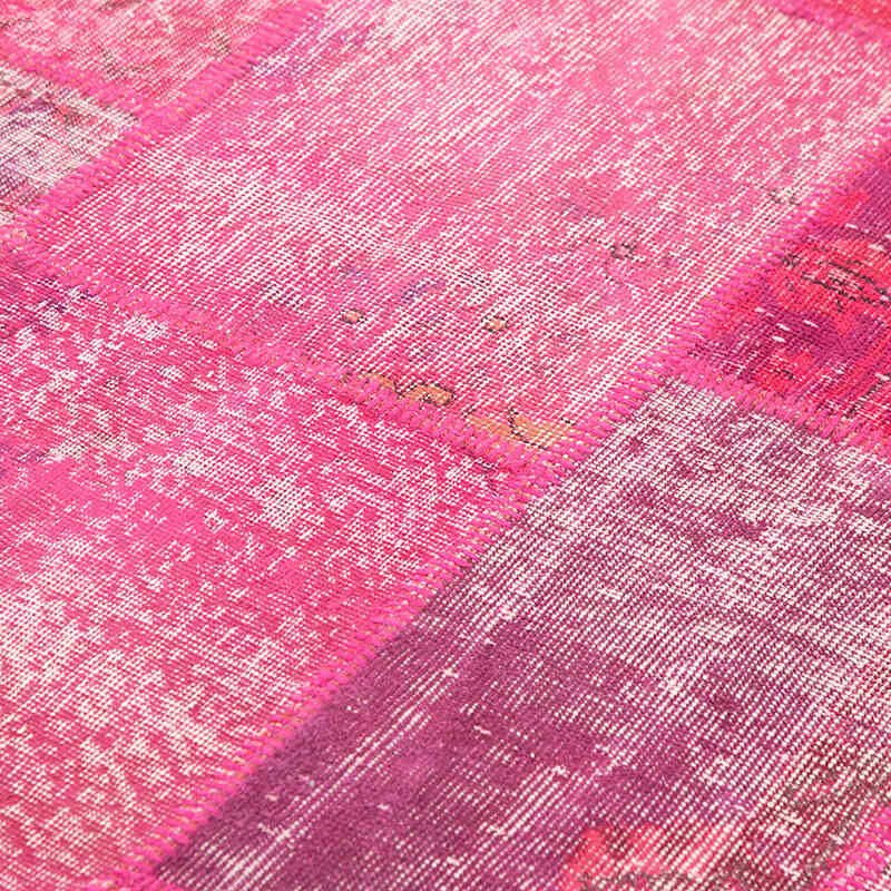 Patchwork El Dokuma Halı - 200 cm x 302 cm - K0064054
