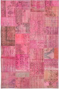 Patchwork El Dokuma Halı - 208 cm x 314 cm