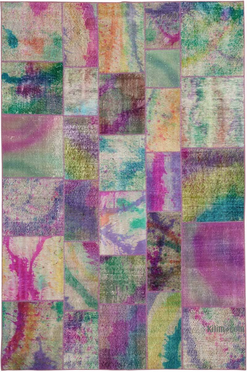 Alfombra Turca de Retazos - 197 cm x 300 cm - K0064057
