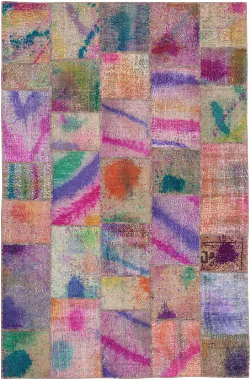 Alfombra Turca de Retazos - 198 cm x 301 cm - K0064060