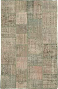 Patchwork El Dokuma Halı - 200 cm x 303 cm