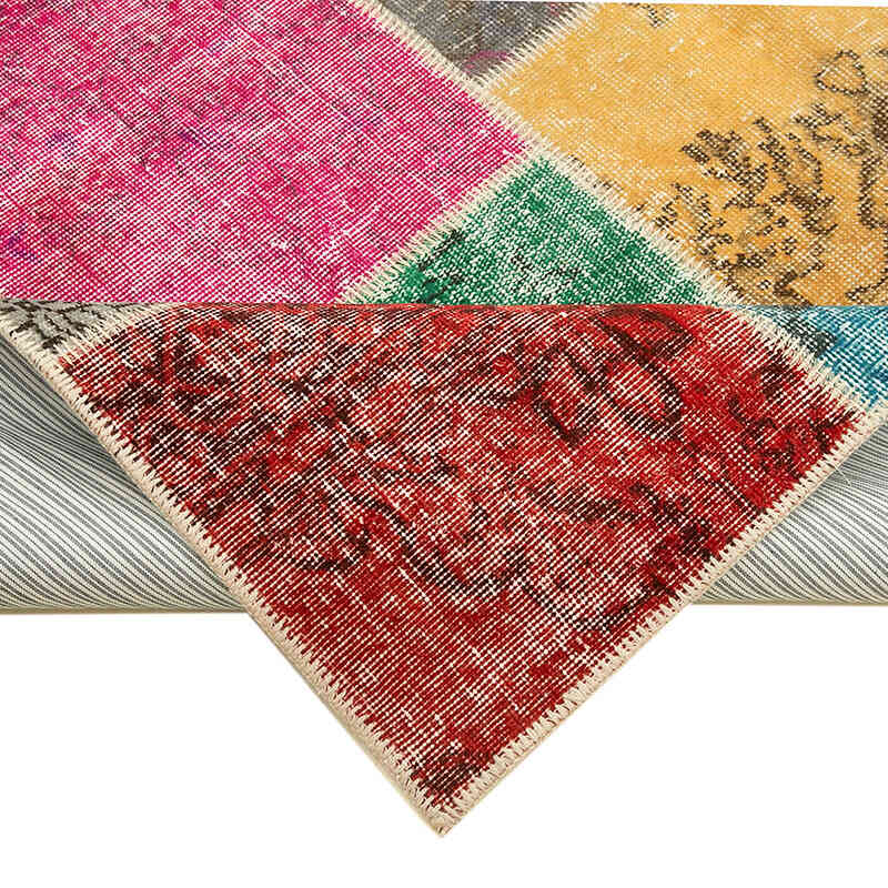 Patchwork El Dokuma Halı - 205 cm x 300 cm - K0064065