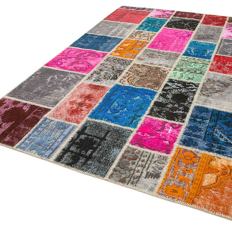 Alfombra Turca de Retazos - 204 cm x 302 cm - K0064072