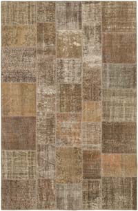 Patchwork El Dokuma Halı - 198 cm x 300 cm
