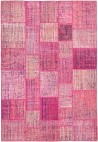 Patchwork El Dokuma Halı - 207 cm x 304 cm
