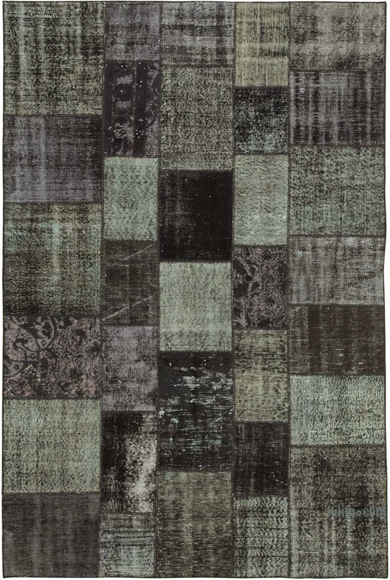 Patchwork El Dokuma Halı - 198 cm x 300 cm - K0064087