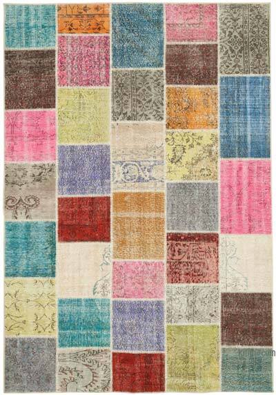 Patchwork El Dokuma Halı - 208 cm x 300 cm