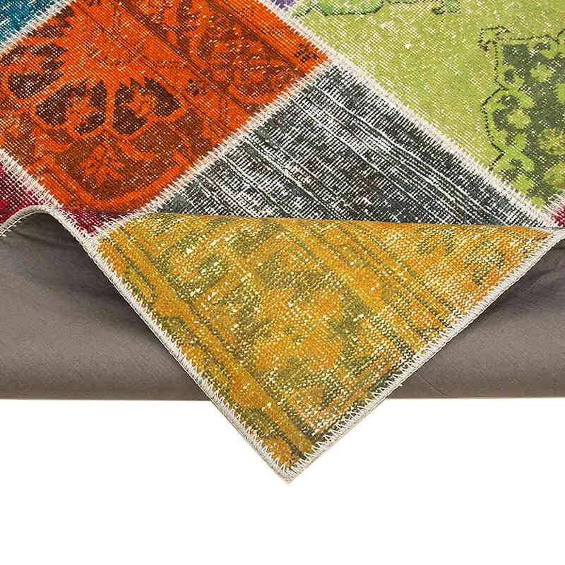 Alfombra Turca de Retazos - 203 cm x 300 cm - K0064093