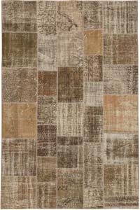 Patchwork El Dokuma Halı - 198 cm x 300 cm