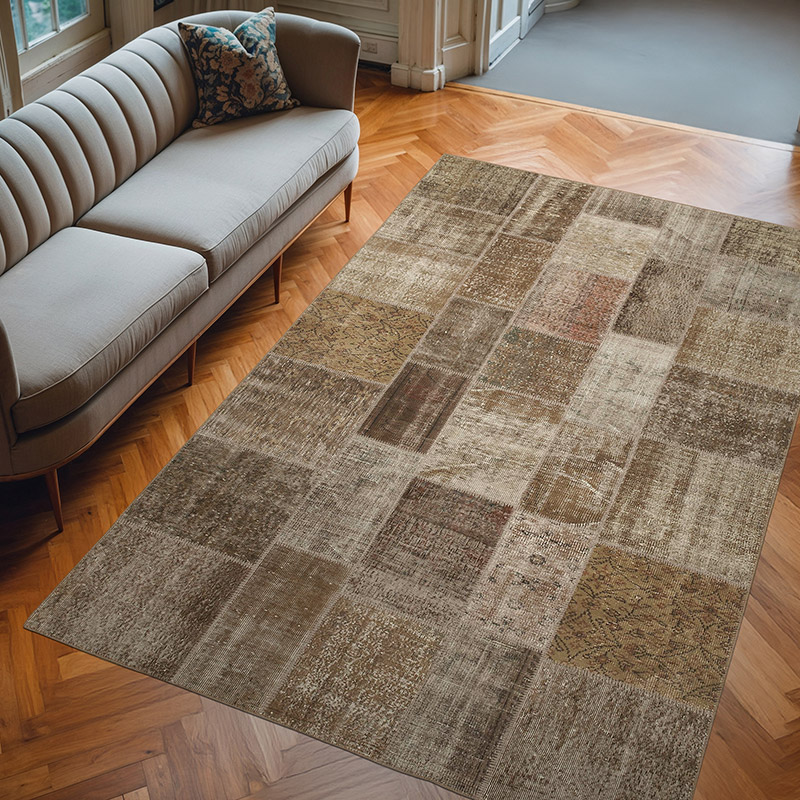Alfombra Turca de Retazos - 195 cm x 300 cm - K0064098