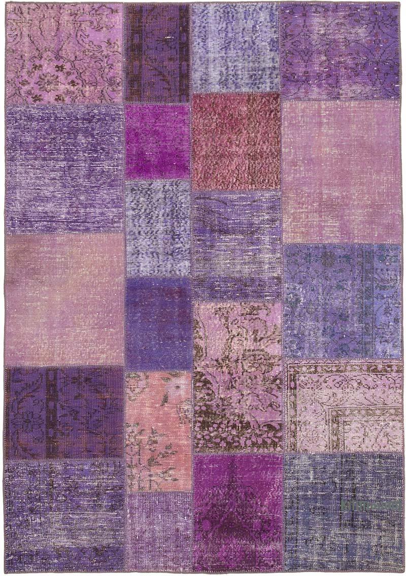 Patchwork El Dokuma Halı - 173 cm x 243 cm - K0064105