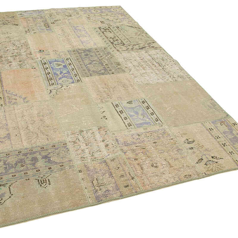 Patchwork El Dokuma Halı - 169 cm x 245 cm - K0064111