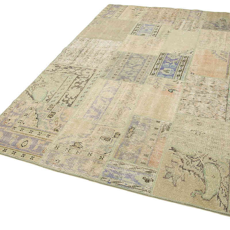 Patchwork El Dokuma Halı - 169 cm x 245 cm - K0064111
