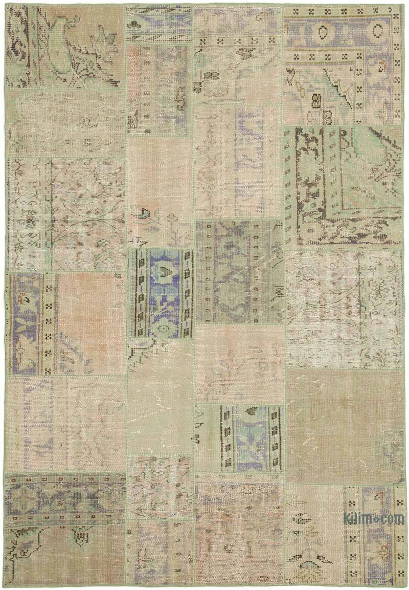Patchwork El Dokuma Halı - 169 cm x 245 cm - K0064111