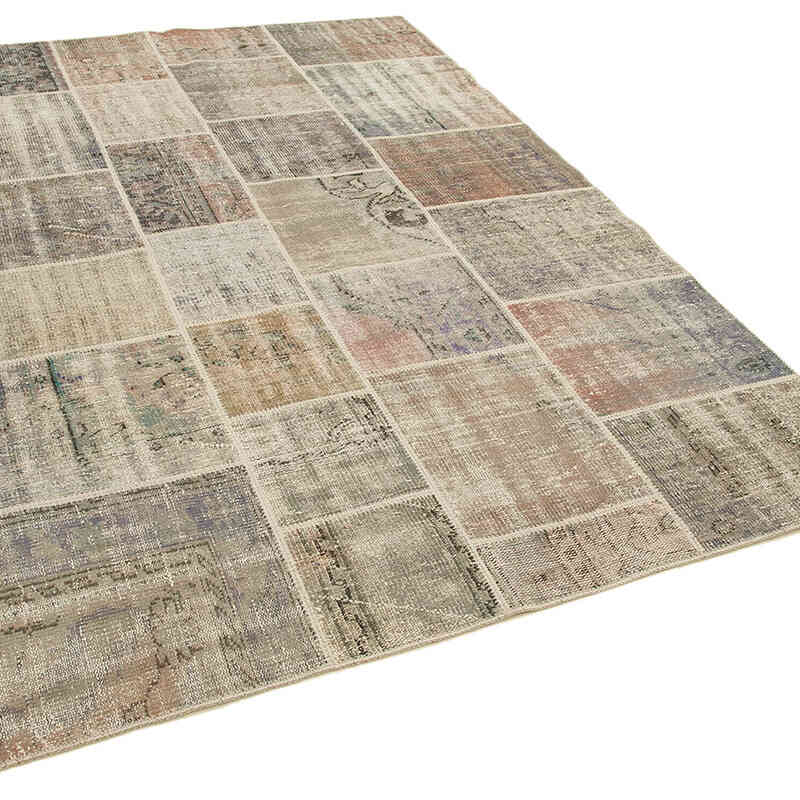 Patchwork El Dokuma Halı - 171 cm x 240 cm - K0064115
