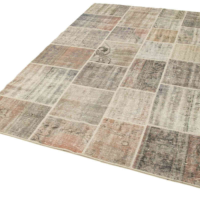 Patchwork El Dokuma Halı - 171 cm x 240 cm - K0064115