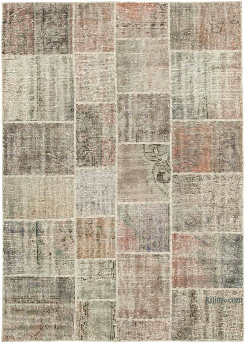 Patchwork El Dokuma Halı - 171 cm x 240 cm - K0064115