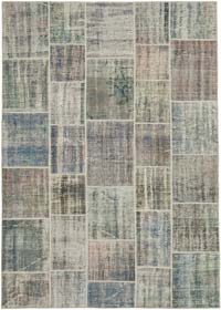 Patchwork El Dokuma Halı - 173 cm x 242 cm