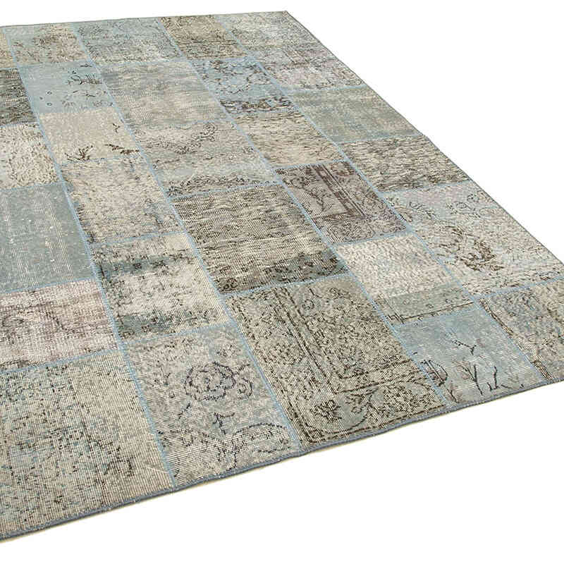Patchwork El Dokuma Halı - 173 cm x 245 cm - K0064127