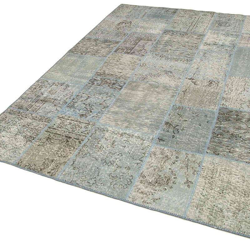 Patchwork El Dokuma Halı - 173 cm x 245 cm - K0064127