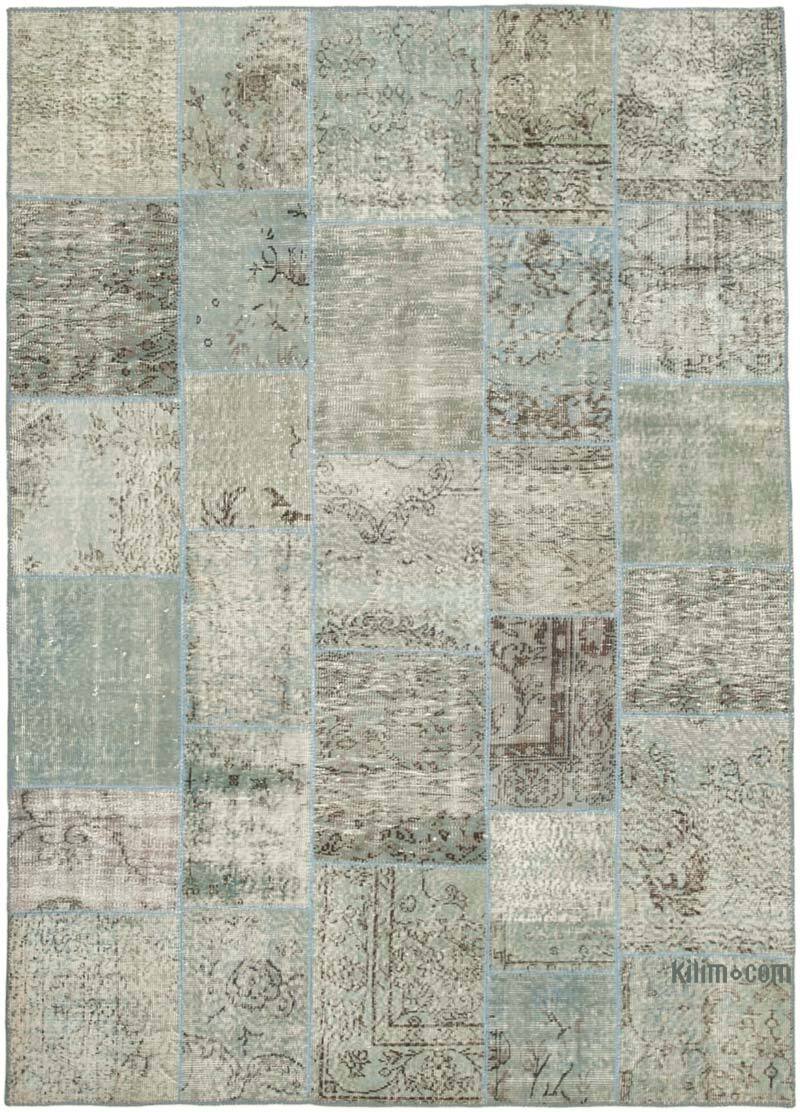 Patchwork El Dokuma Halı - 173 cm x 245 cm - K0064127