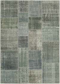 Patchwork El Dokuma Halı - 171 cm x 243 cm
