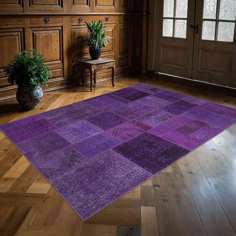 Alfombra Turca de Retazos - 171 cm x 239 cm - K0064132