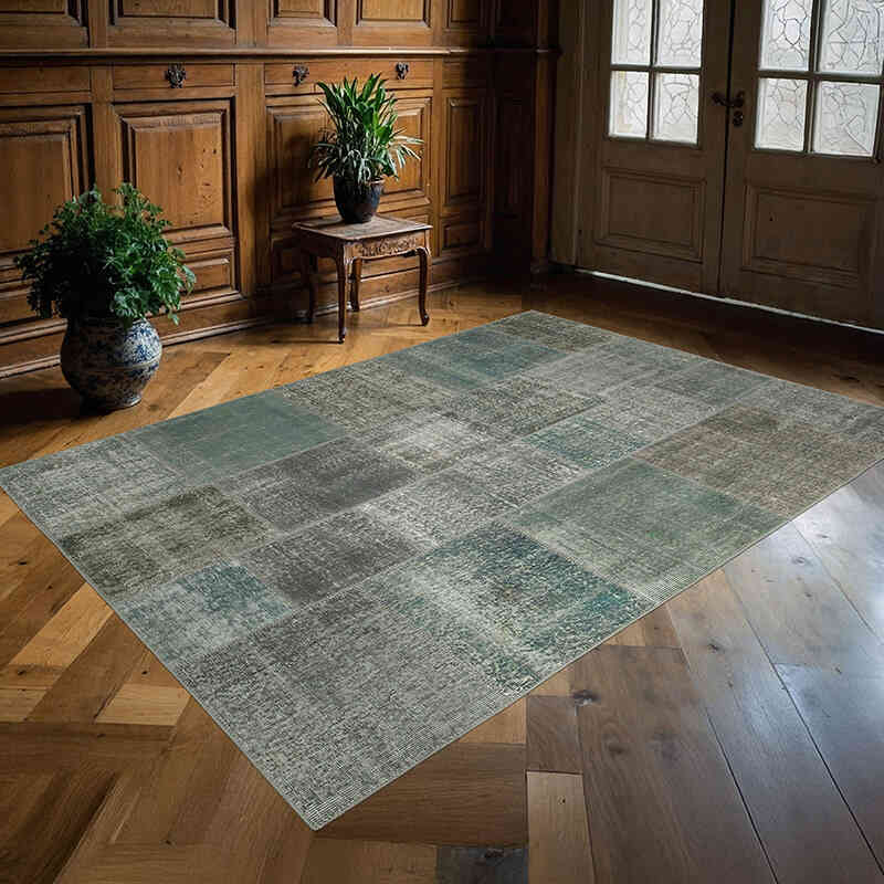 Alfombra Turca de Retazos - 170 cm x 240 cm - K0064134