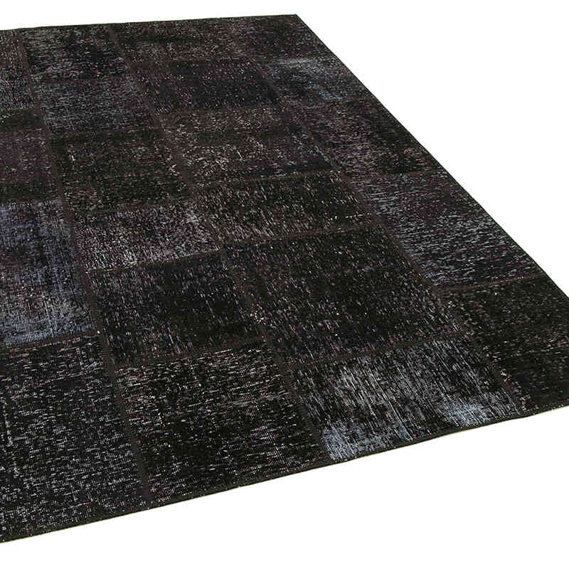 Patchwork El Dokuma Halı - 168 cm x 241 cm - K0064137