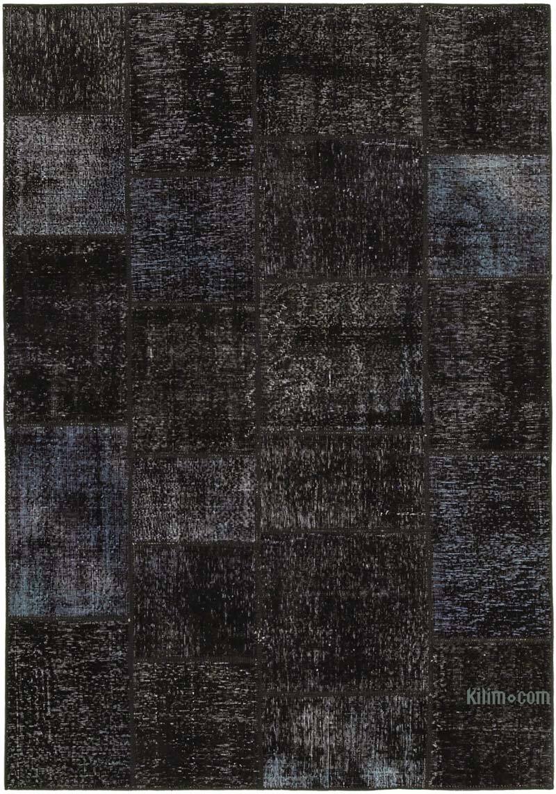 Patchwork El Dokuma Halı - 168 cm x 241 cm - K0064137