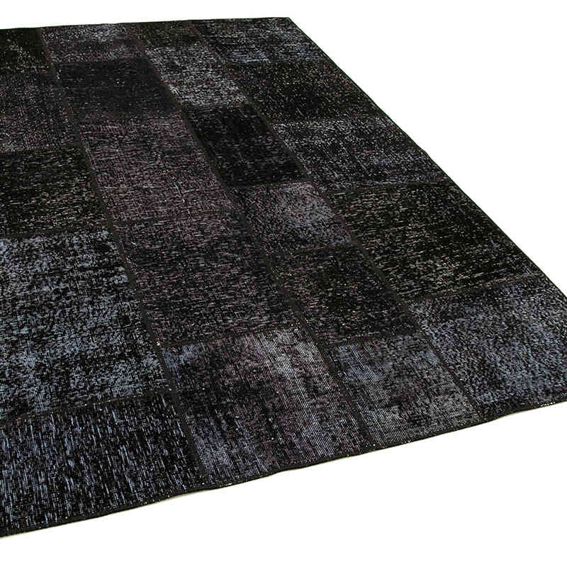 Patchwork Hand-Knotted Turkish Rug - 5' 8" x 8'  (68" x 96") - K0064139