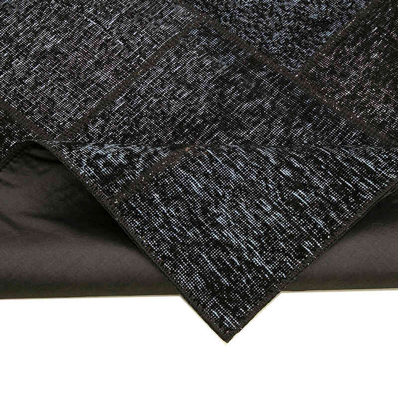 Patchwork Hand-Knotted Turkish Rug - 5' 8" x 8'  (68" x 96") - K0064139