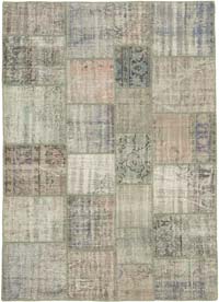 Patchwork El Dokuma Halı - 176 cm x 249 cm