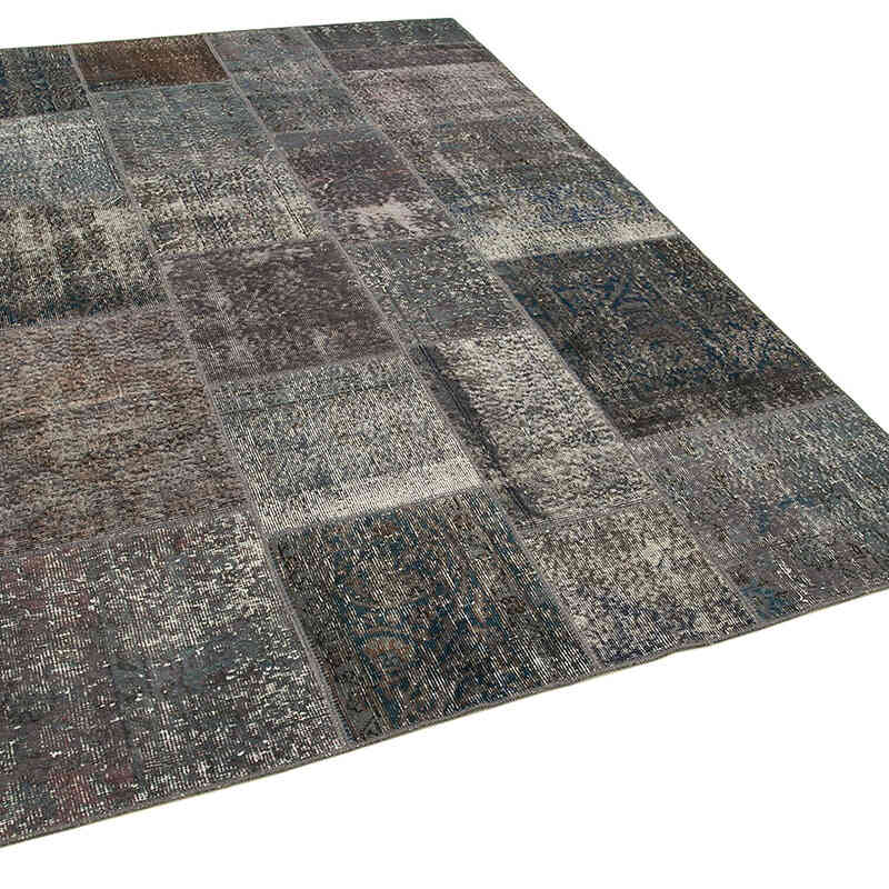 Patchwork El Dokuma Halı - 173 cm x 240 cm - K0064146