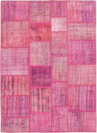 Patchwork El Dokuma Halı - 176 cm x 242 cm