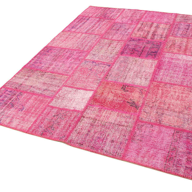 Patchwork El Dokuma Halı - 176 cm x 242 cm - K0064149