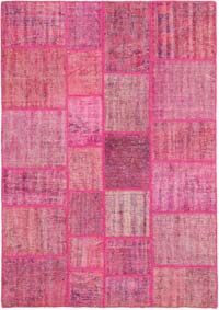 Patchwork El Dokuma Halı - 174 cm x 247 cm